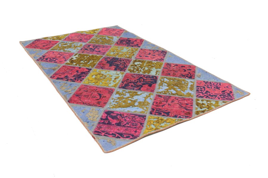 Patchwork Perser Teppich 225x125 - Abbildung 1