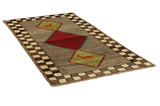 Gabbeh - Qashqai Tapis Persan 255x125 - Image 1