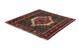 Senneh - Kurdi Tapis Persan 137x130 - Image 2